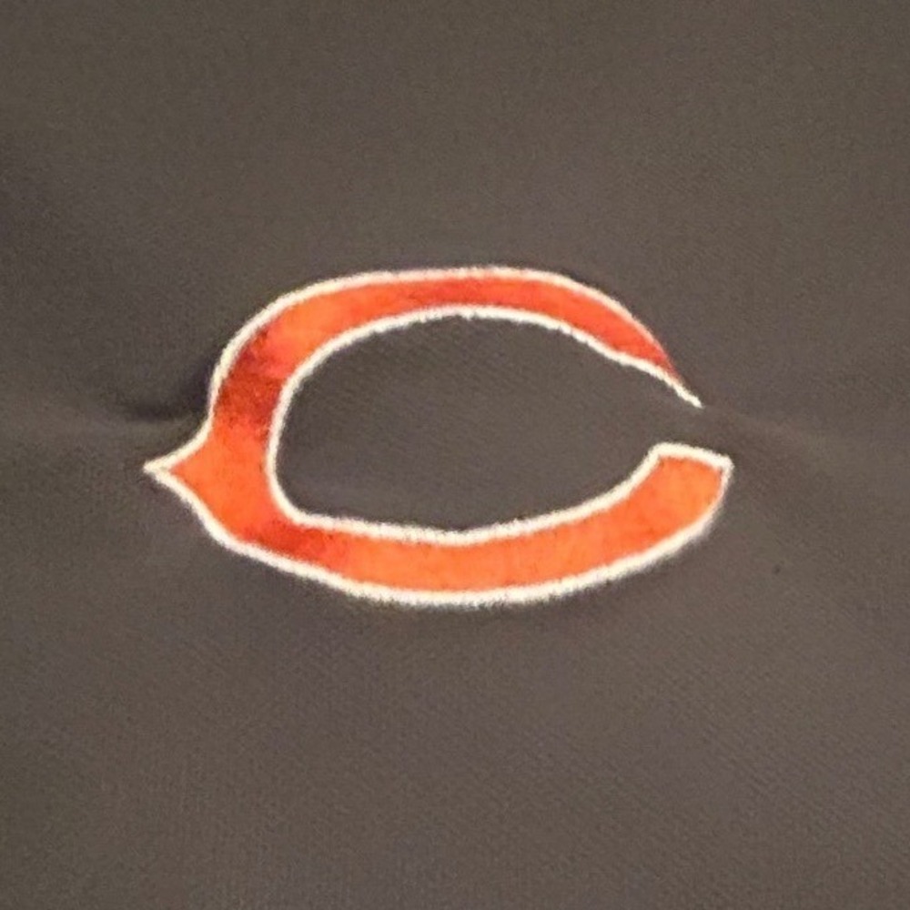 Chicago Bears Antigua Polo Mens XXL Gray NFL Performance Short Sleeve Sporty